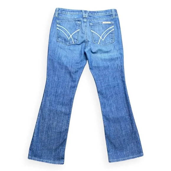 William Rast Stella Classic Rise Bootcut Blue Jeans Size 31 - Picture 2 of 12
